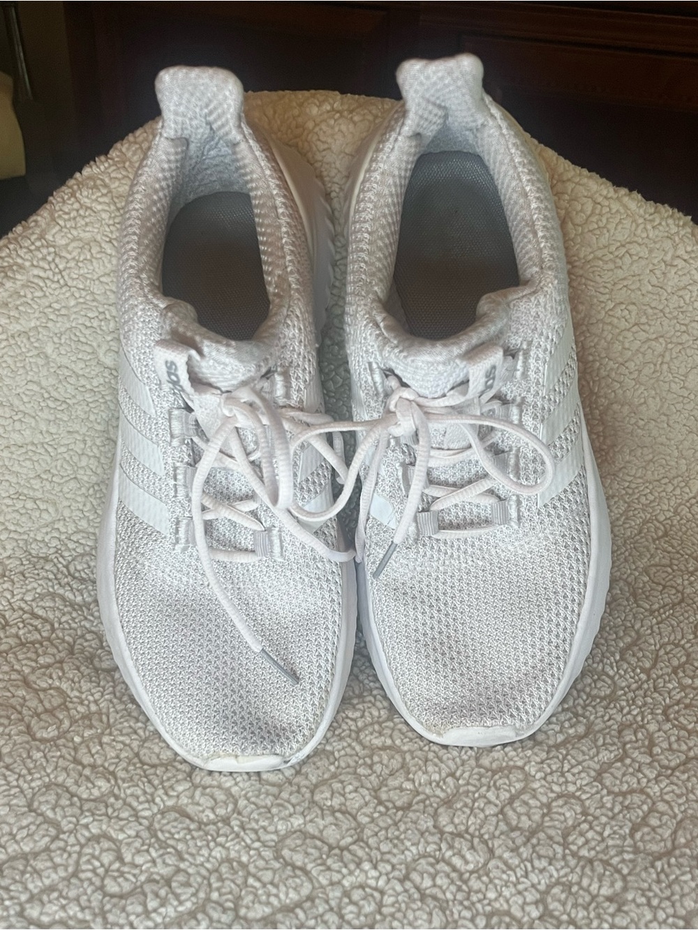 Adidas Cloudfoam Running Sneakers White Women’s 8.5